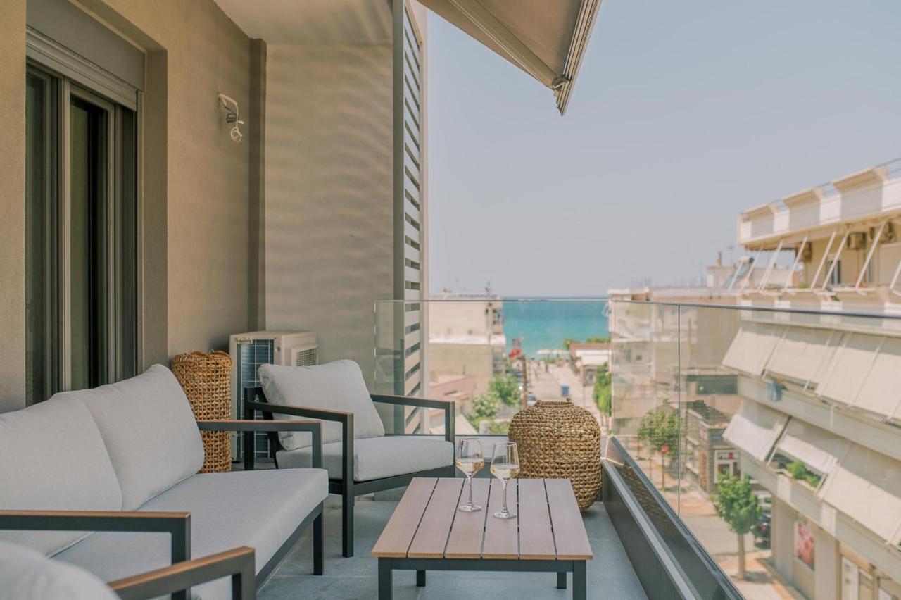 Hama Luxury Seaside Apartments Corinth 외부 사진