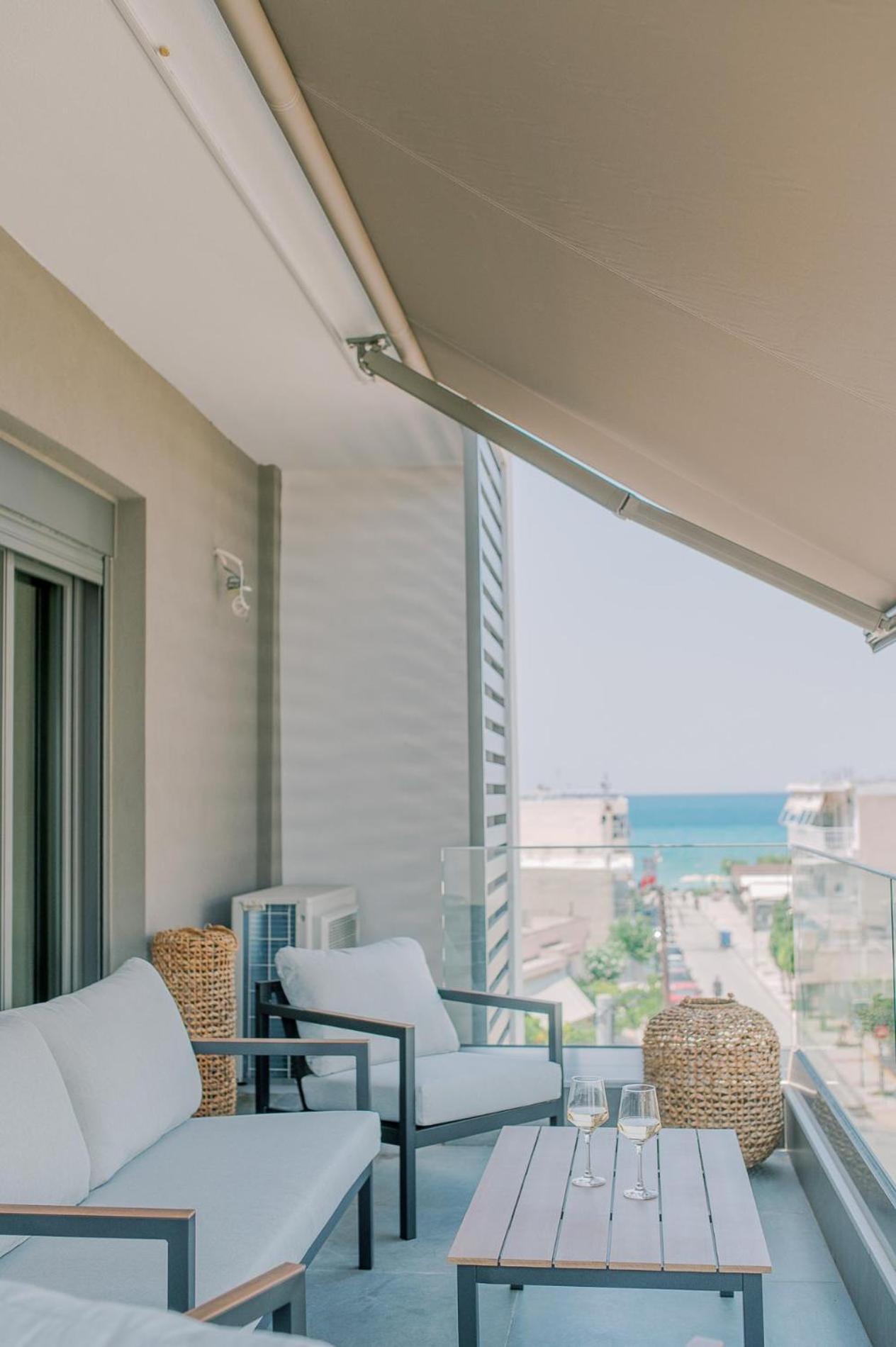 Hama Luxury Seaside Apartments Corinth 외부 사진